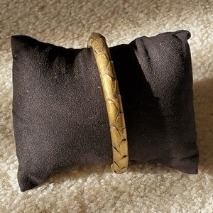 Rustic Cuff Sheila snake skin bracelet